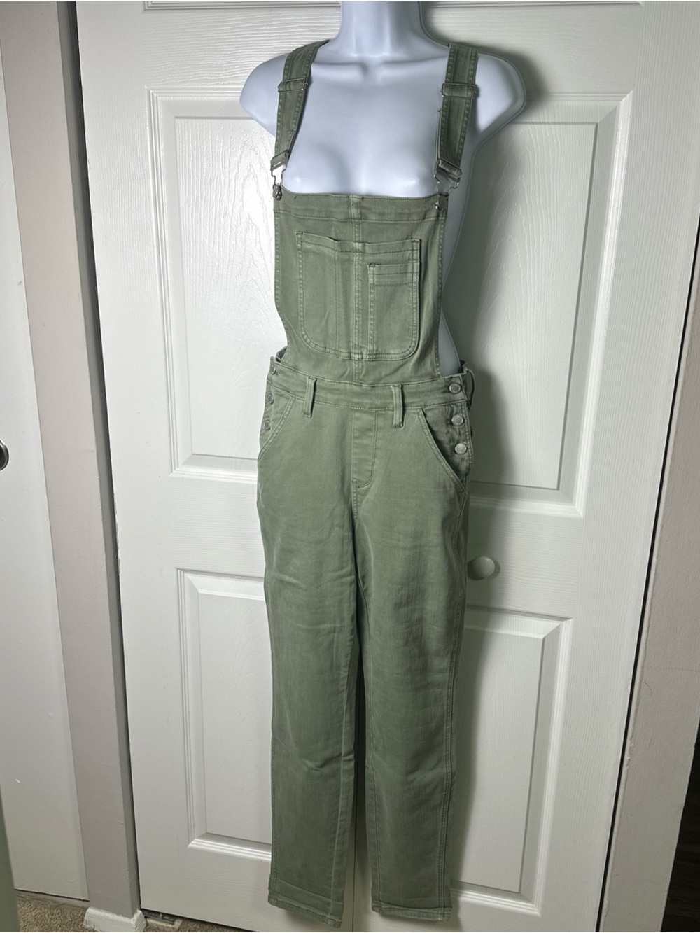 Judy Blue Olive Green Denim Overalls